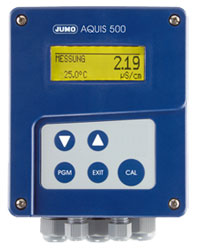 AQUIS 500Ci - Analysinstrument/Regulator induktiv konduktivitet/ koncentration(202566) Typblad 202566 33 / 85 För konduktivitetsmätare för ledningsförmåga (induktiv mätcell) Klartext presentation i