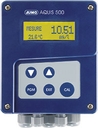 AQUIS 500 RS - Analysinstrument / Regulator för digitala givare med Modbus RS485 (202569) Typblad 202569 36 / 85 Analysinstrument för givare med Modbus RS485 utgång Klartext presentation i display