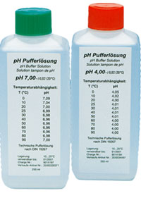 Tekniska buffertlösning / rengörningslösning (202950) Typblad 202950 82 / 85 ph buffertlösning Redox potential lösning Kalibreringslösning för konduktivitet Extra elektrolyt (KCl påfyllnad till