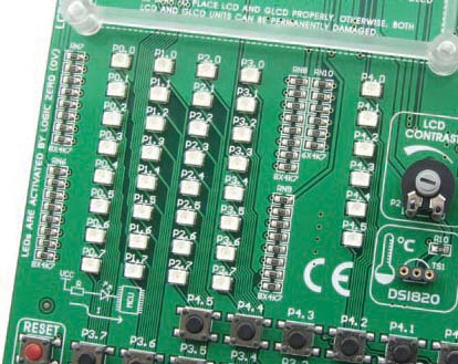 14 Easy8051 v6 utvecklingssystem 9.0. Lysdioder (Light-Emitting Diode) är en mycket effektiv elektronisk ljuskälla.