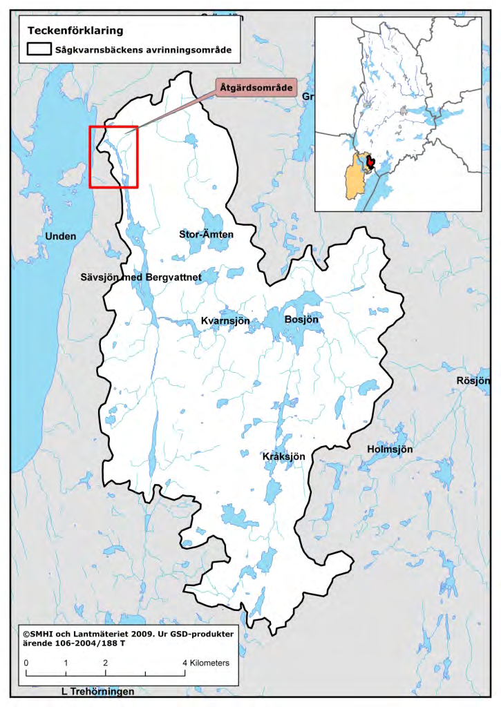 Inledning Sågkvarnsbäcken är Undens största tillflöde och hyser viktiga reproduktionsområden för Undens öringbestånd.