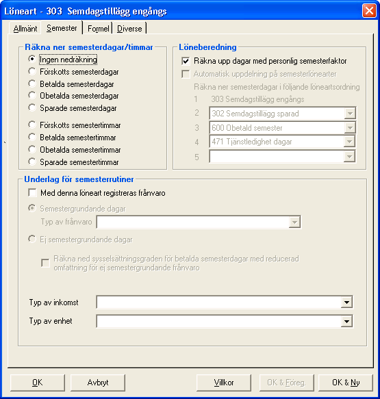Aveny Hogia PA Nyhetsbrev 8/2012 Sid: 5 2.3.1 Semesterdagstillägg engångsutbetalning Gå in under Register Lönearter... Klicka på. Kopiera med fördel löneart 301.