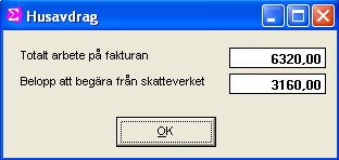 Ändra fakturans belopp Arbetsgång Det går att minska fakturans belopp om kunden av någon anledning inte ska betala hela fakturan.