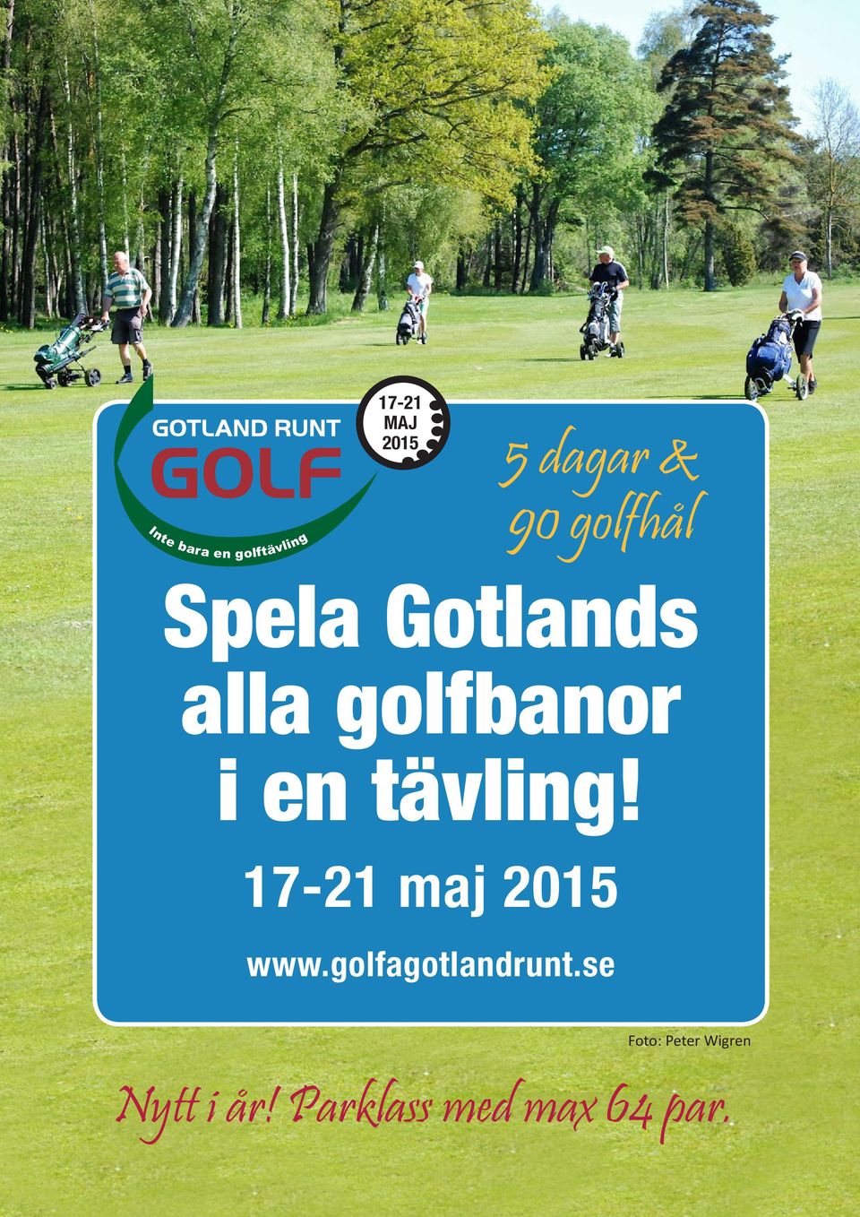 golfbanor i en tävling!