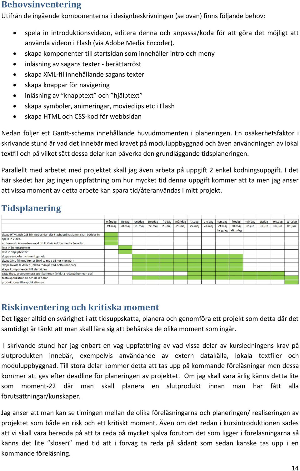 skapa komponenter till startsidan som innehåller intro och meny inläsning av sagans texter - berättarröst skapa XML-fil innehållande sagans texter skapa knappar för navigering inläsning av knapptext