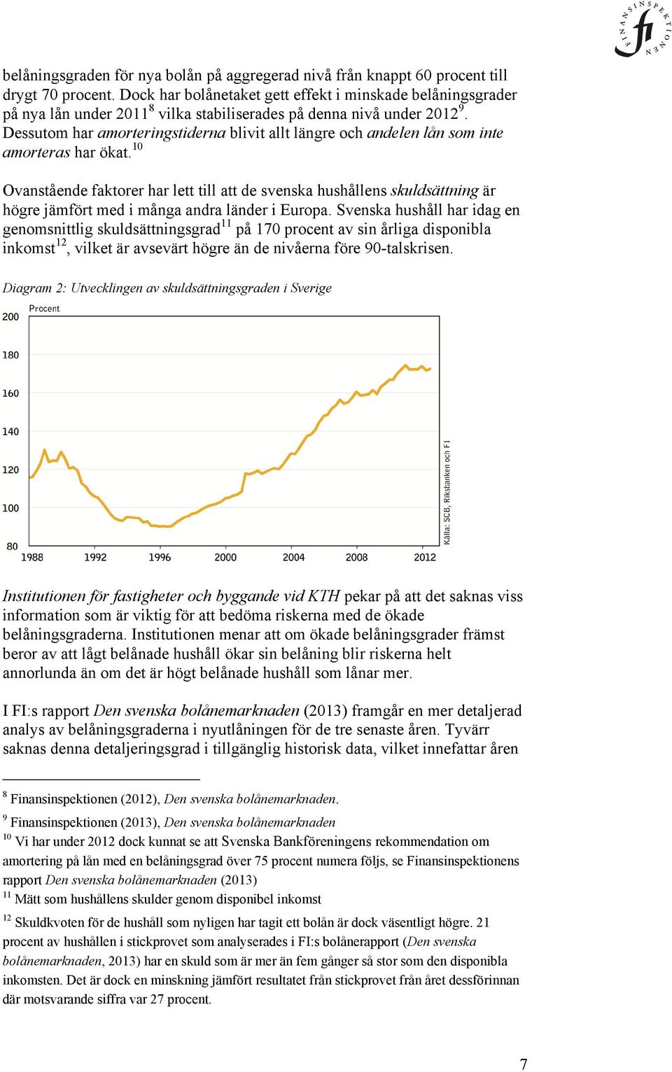 Dessutom har amorteringstiderna blivit allt längre och andelen lån som inte amorteras har ökat.