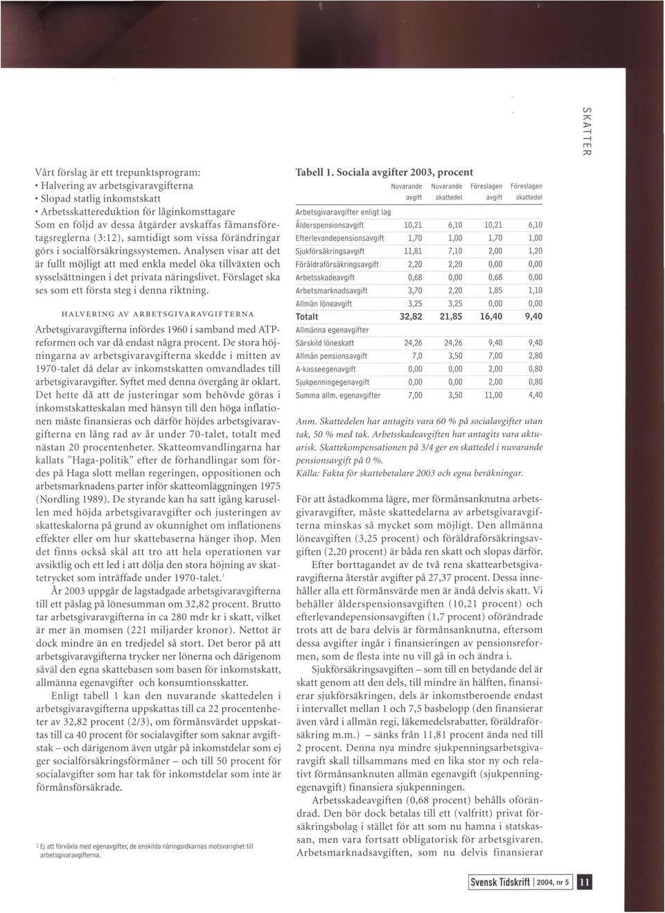 Analysen visar att det är fullt möjligt att med enkla medel öka tillväxten och sysselsättningen i det privata näringslivet. Förslaget ska ses som ett första steg i denna riktning.