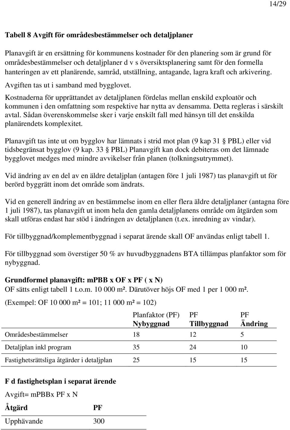 Kostnaderna för upprättandet av detaljplanen fördelas mellan enskild exploatör och kommunen i den omfattning som respektive har nytta av densamma. Detta regleras i särskilt avtal.