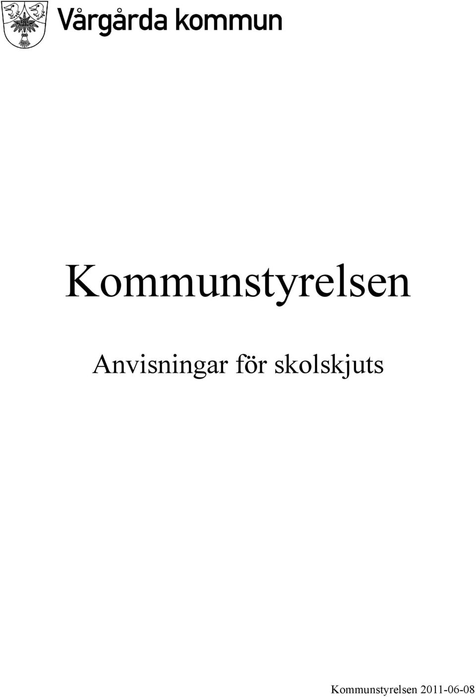 skolskjuts 