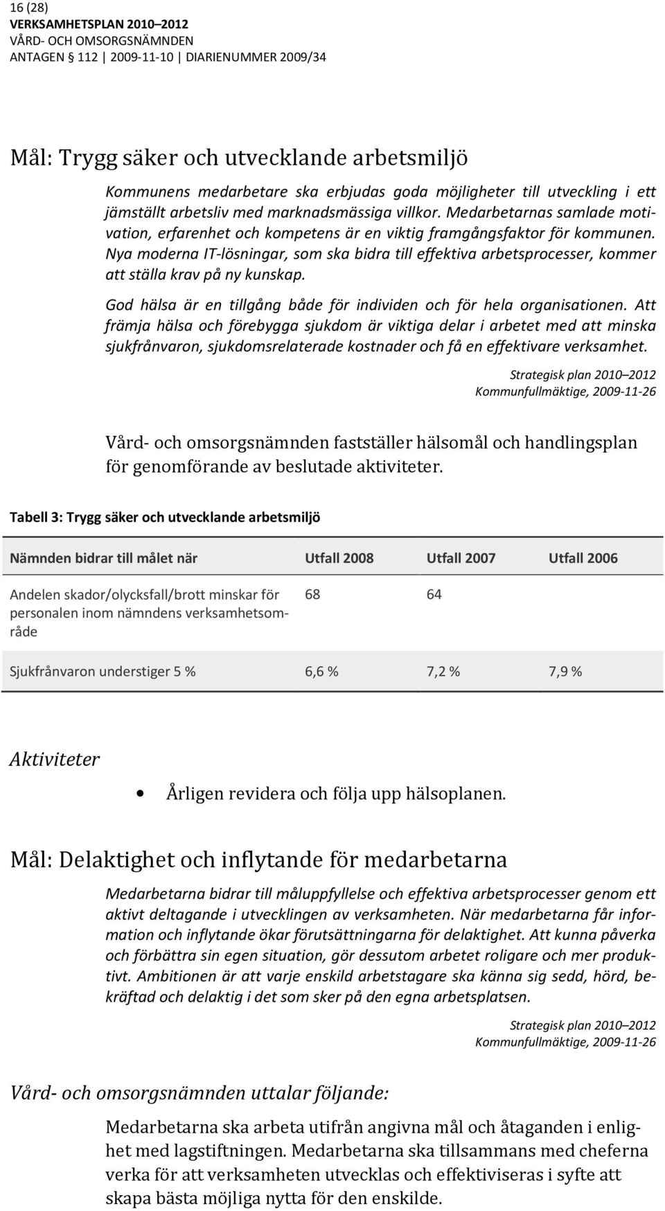 Nya moderna IT-lösningar, som ska bidra till effektiva arbetsprocesser, kommer att ställa krav på ny kunskap. God hälsa är en tillgång både för individen och för hela organisationen.