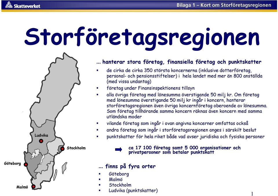 anställda (med vissa undantag) företag under Finansinspektionens tillsyn alla övriga företag med lönesumma överstigande 50 milj kr.