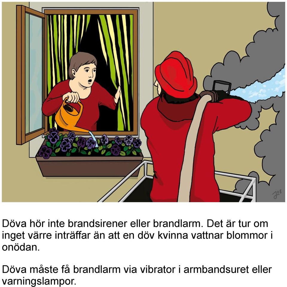 kvinna vattnar blommor i onödan.