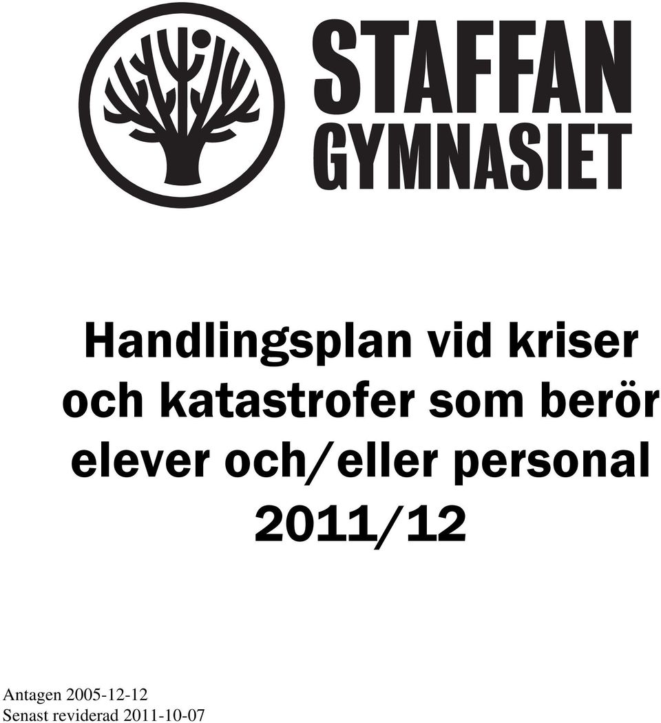 och/eller personal 2011/12