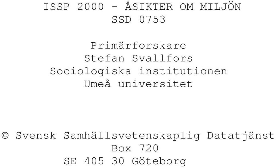 institutionen Umeå universitet Svensk