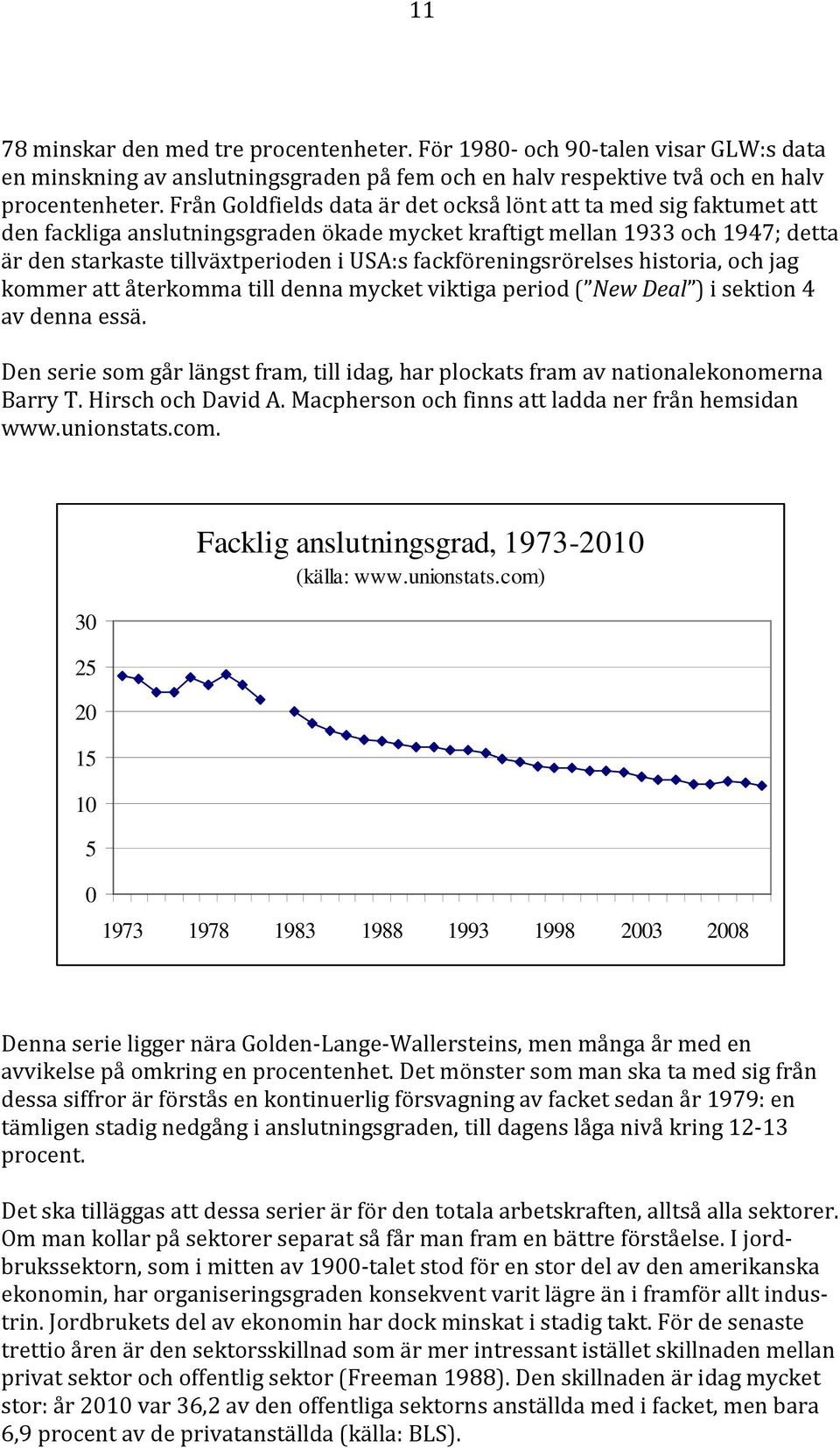 fackföreningsrörelses historia, och jag kommer att återkomma till denna mycket viktiga period ( New Deal ) i sektion 4 av denna essä.