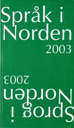 Sprog i Norden Titel: Forfatter: Kilde: URL: Myter om tvåspråkighet Inger Lindberg Sprog i Norden, 2003, s. 93-103 http://ojs.statsbiblioteket.dk/index.