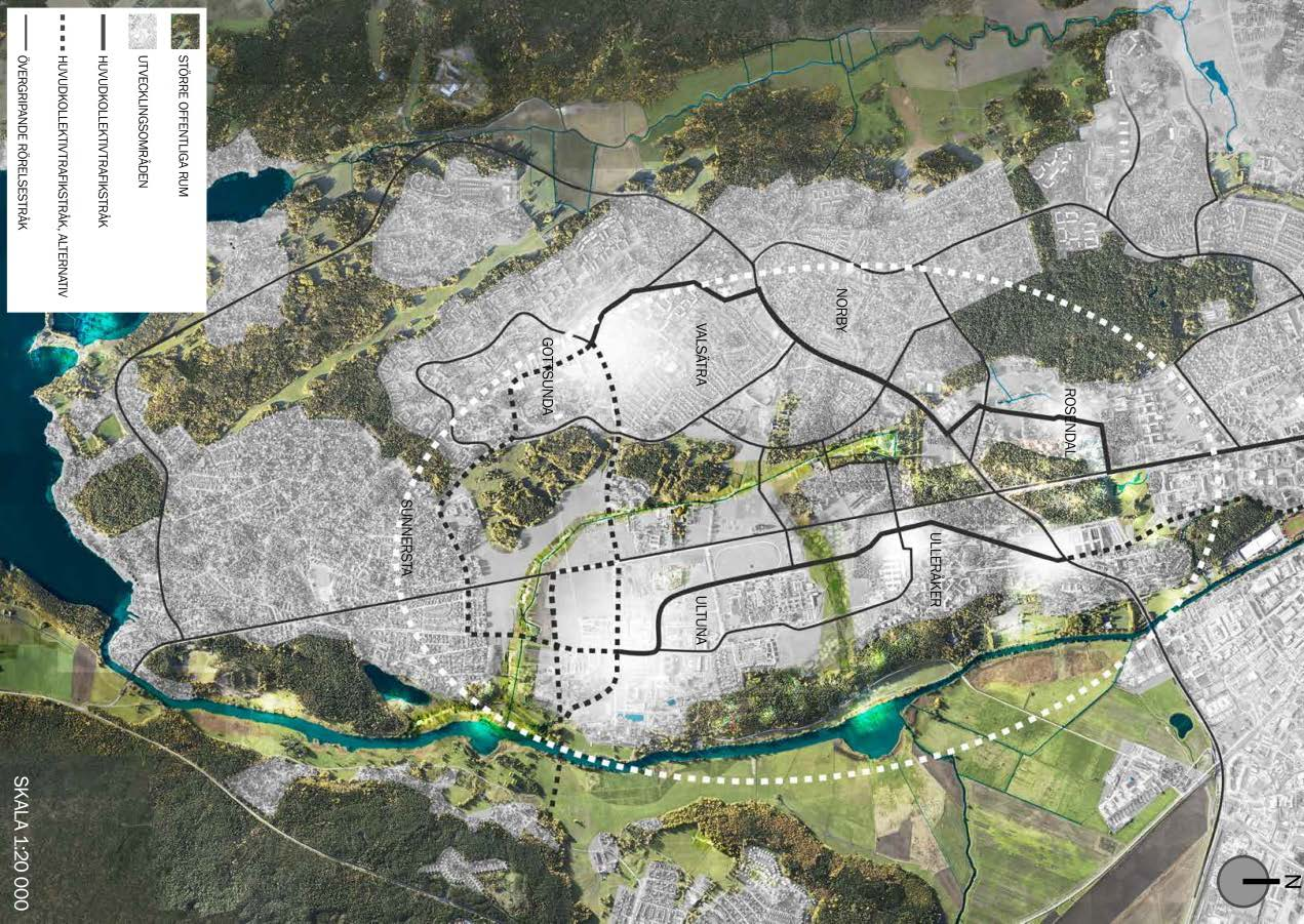 Fördjupad översiktsplan Södra staden Vision Världen som samarbetspartner En mångfald av människor Ett blomstrande näringsliv