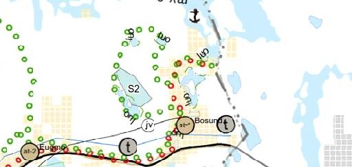 1-10 3.2.1.2 Landskapsplanen Österbottens landskapsplan uppgörs av Österbottens förbund, förbundet beskriver landskapsplanens betydelse med nedanstående text: Landskapsplanen har en central roll i