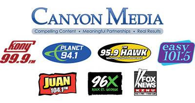 KAZZ Parowan UT 1400 khz Yes, I can confirm that is indeed KAZZ AM 1400, as I recognizemy own voice on that commercial for Western Sky Aviation! Good job!