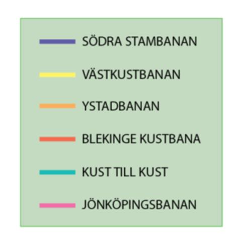 Inventering av stationer och stationsnära miljöer Denna sammanställning från inventering av stationer och stationsnära miljöer är en bilaga till rapporten med samma namn som har tagits fram av