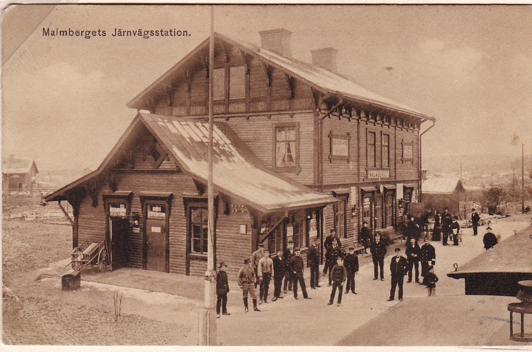 Malmbergets stationshus