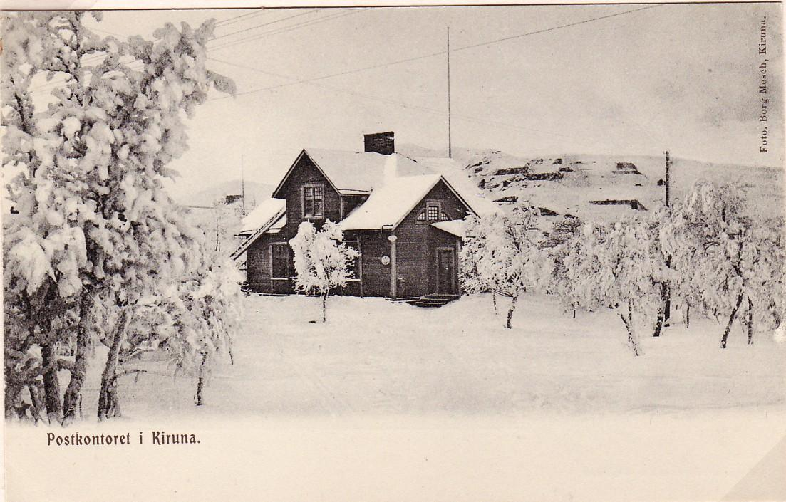Postbefordran via Malmbanan började: Luleå-Boden 1891-10-01, Gällivare-Malmberget
