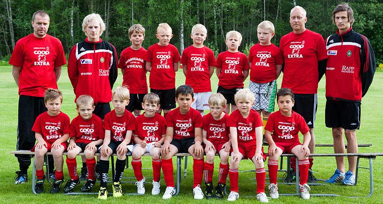 8 Ledare: Björn Engelbrektsson, Lars Tengberg, Reidar Andersson, Henrik Grane, Urban Svensson och Rikard Johansson Fotbollsskolan (födda 2003, 2004, 2005 och 2006).