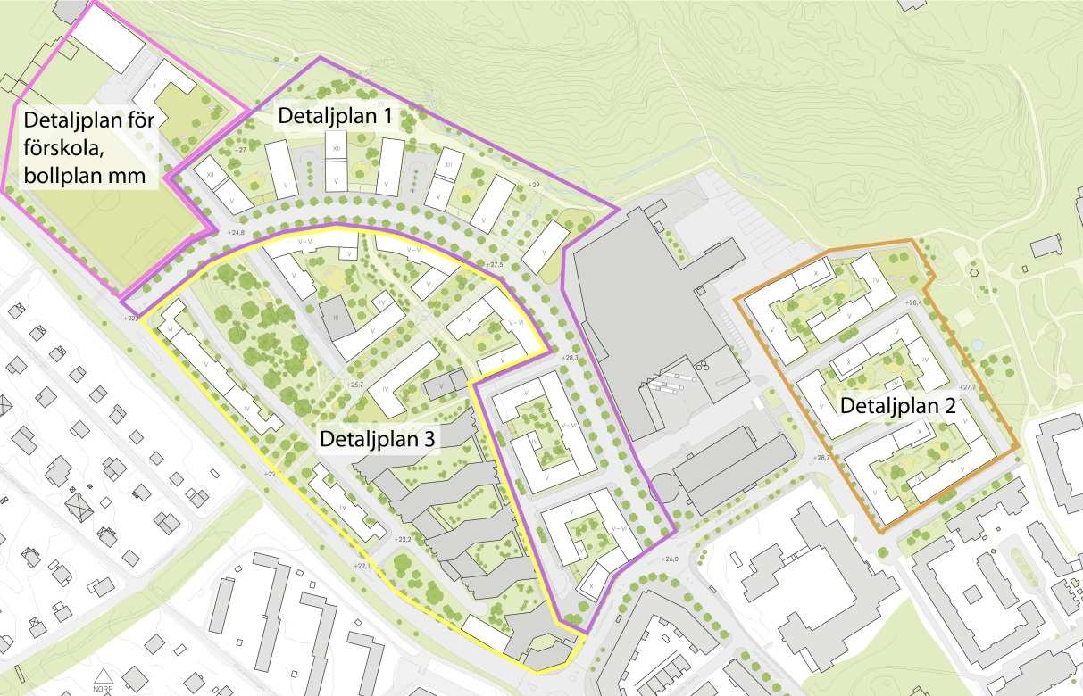 Sida 3 (8) Program för området Området ingår i programförslaget för Kvarteret Kabelverket (Dnr 2011-03445), en ny stadsdel med ca 1500 bostäder.