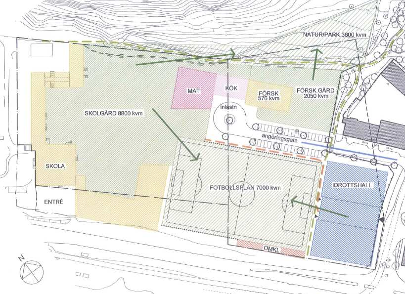 Sida 6 (8) Störningar och risker Buller Området påverkas av trafikbuller, speciellt ifrån Älvsjövägen.