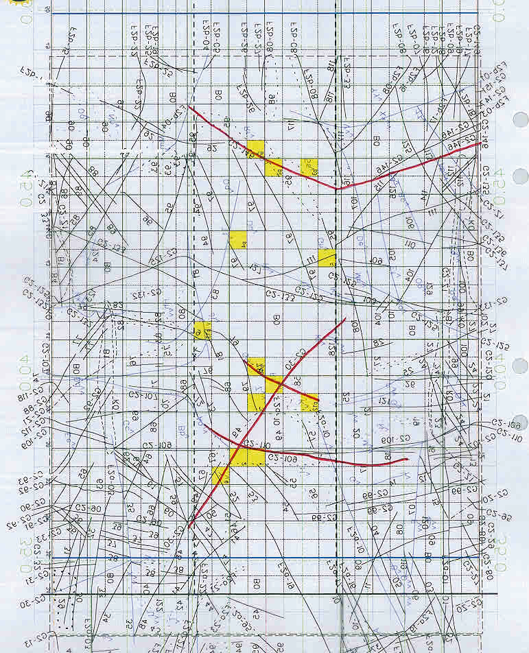 Weir location at 33.84 m Weir location at 50 m Figure B5-9.