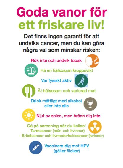 Informationsflyer på 9 olika språk