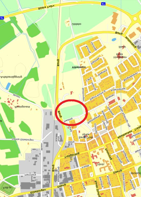 4 (15) 1 Orientering Falköpings kommun håller på att ta fram en detaljplan för området Prästgårdsgärde strax söder om centrala Falköping, se översiktskarta, figur 1.