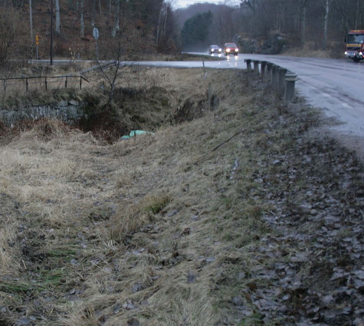 Räcke 3: luckor i räcke Räcket ger inte