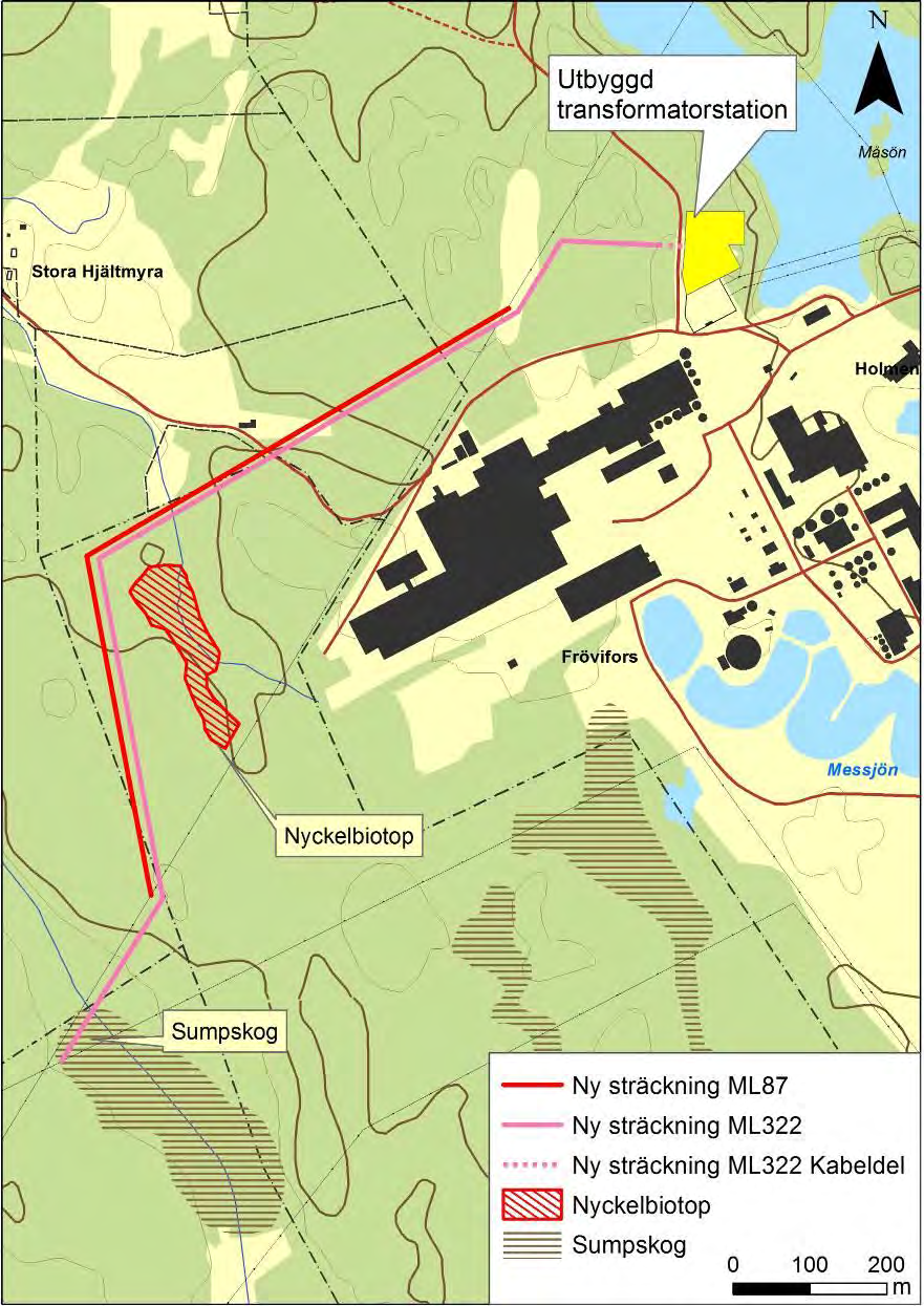 landskapsbilden. Sammantaget bedöms de planerade ledningsåtgärderna medföra en positiv påverkan på landskapsbilden. 7.