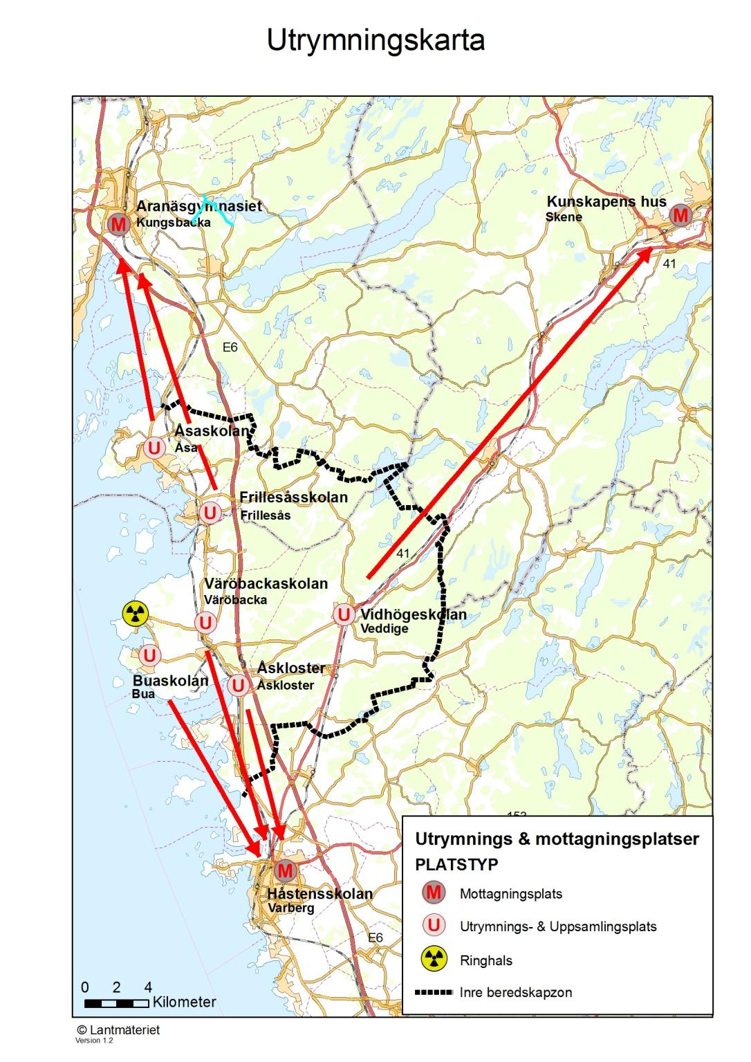 Transporter Polisen ansvarar för transporter från utrymnings-/uppsamlingsplatser till mottagningsplatserna.