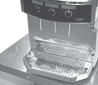 Maskinens ingående delar Bild Beskrivning Magnetventiler Magnetventilen släpper igenom vatten till ejektorn.