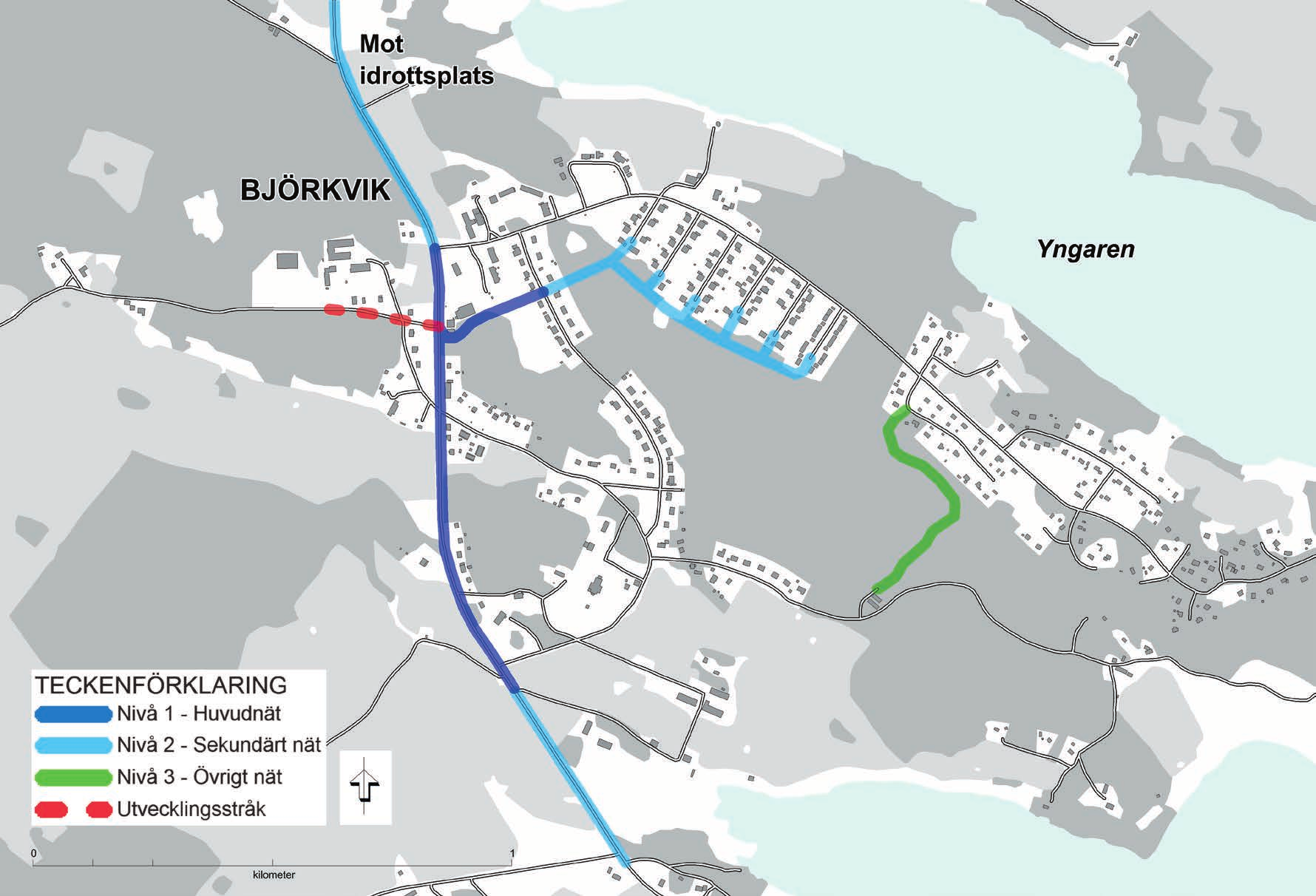 f 54 KARTOR ÖVER FÖRSLAG TILL GÅNG- OCH CYKELVÄGNÄT -