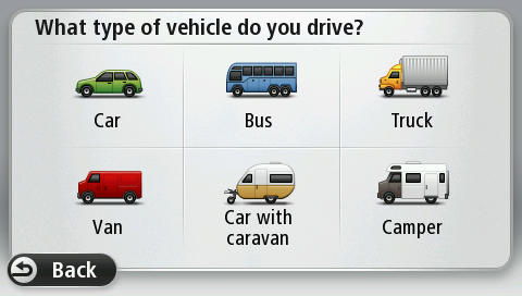 Lastbilsnavigering Om lastbilsnavigering När du planerar rutten för ett stort fordon som en lastbil eller en buss hjälper dig TomTom Lastbilsnavigering att undvika potentiella risker som låga broar.
