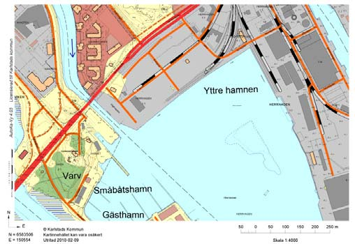 viktiga naturvärden hotas av åtgärden. Tillgängligheten begränsas av att en gång- och cykelväg löper längs stranden och att det inte finns närbelägna parkeringsplatser.