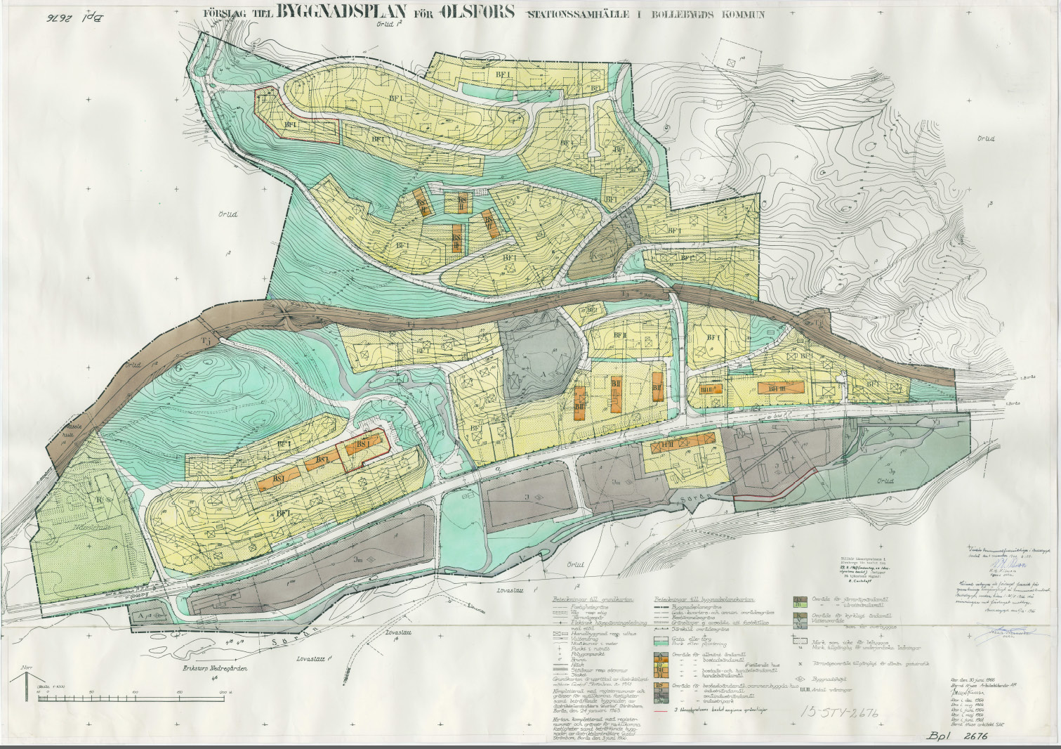 Gällande byggnadsplan för Olsfors. Vägplan Trafikverket upprättar en vägplan för Väg 1759, Gång- och cykelväg, delen Skolvägen Örelidsvägen i Olsfors (Projektnummer 130958).