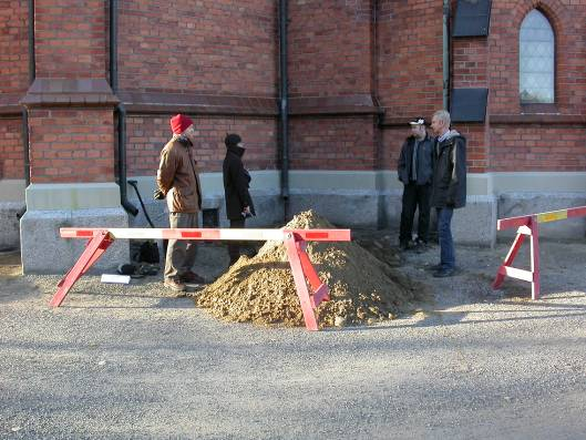 Område 7 Område huvudsakligen omrört, med inslag av (kuller)sten. Detta område är huvudsakligen omrört.