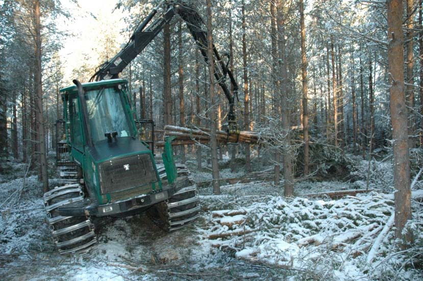 Skotare Tre olika skotare studerades (Tabell 3 & Fig. 8-10), två medelstora (skotare 1 & 2) och en liten (skotare 3). Alla skotare var åttahjuliga (två boggiepar).