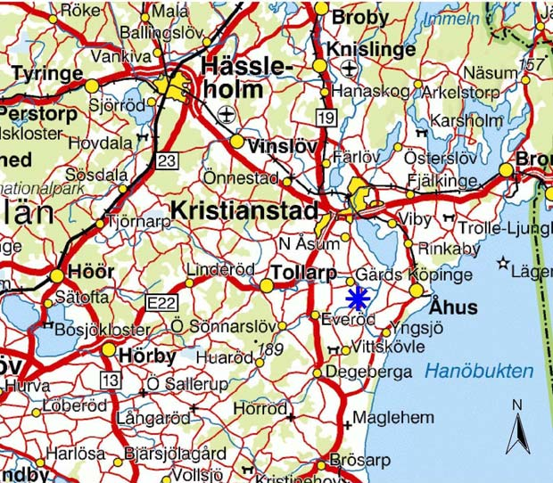 mellan Hedentorp och Everöd som i dag fungerar som gång- och cykelväg. Vilket också är ett område som ingår i Natura 2000-området Lyngby (Roosvall & Wettemark 2003).