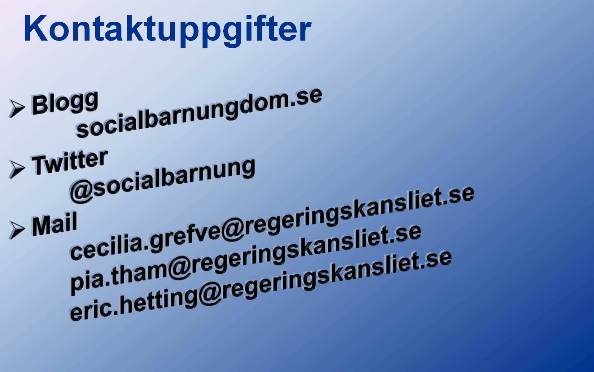 Kntaktuppgifter