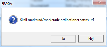 Menyval FaR Används till att skriva recept för fysisk aktivitet. För ytterligare information om FaR var god se Funktionsdokument FaR. Menyval Ändra Menyvalet används till att ändra i sparade recept.