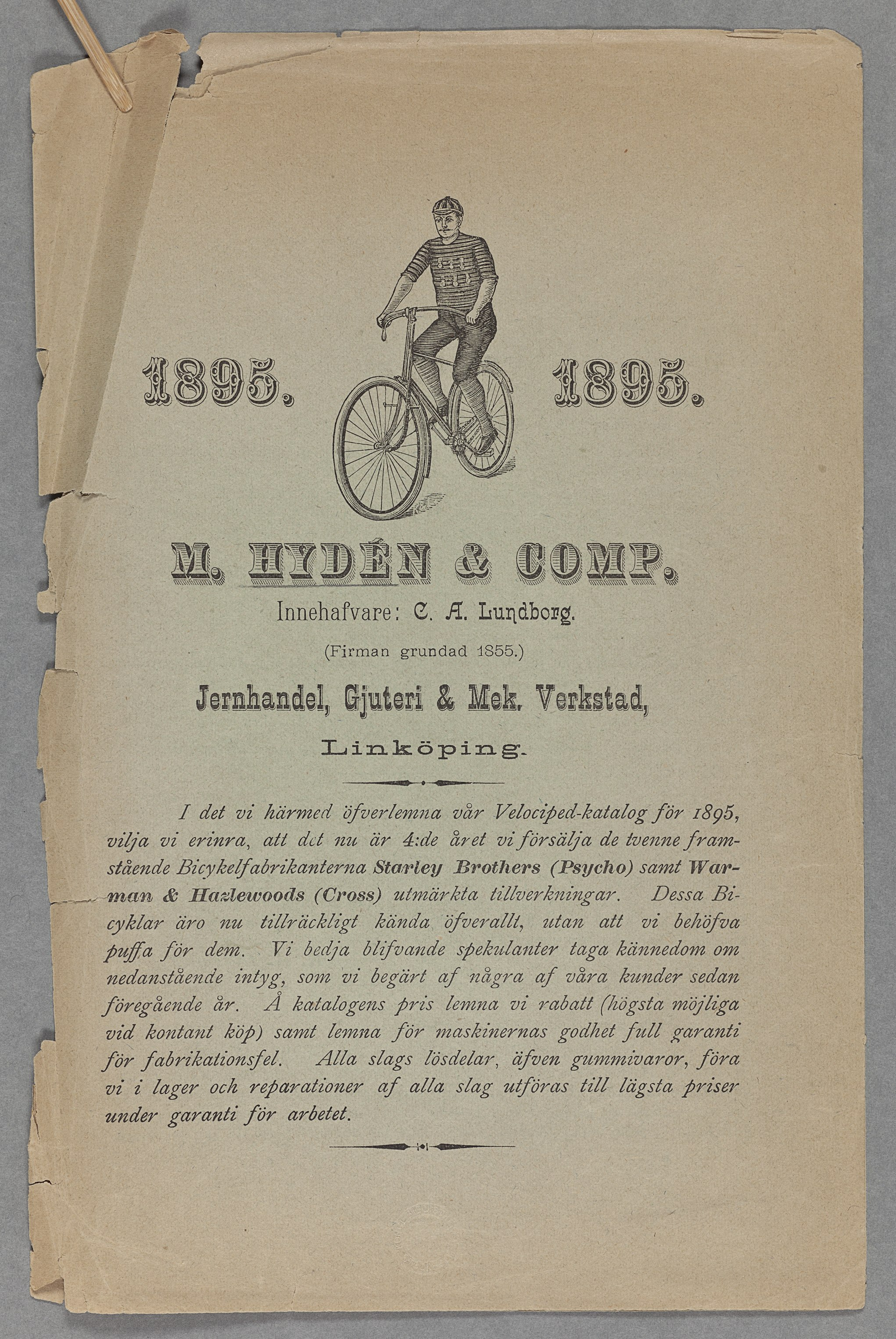 t: 7 ra t Innehvare: å å FL G rundad 1855) (Furman Mek Lundbor Vemkstad Lnköpnc I v tv/ja när v ernra vår (öfver/enna nu larv4:de året Vetøapedêatatøfär 1895 v (Psyého) samt stående