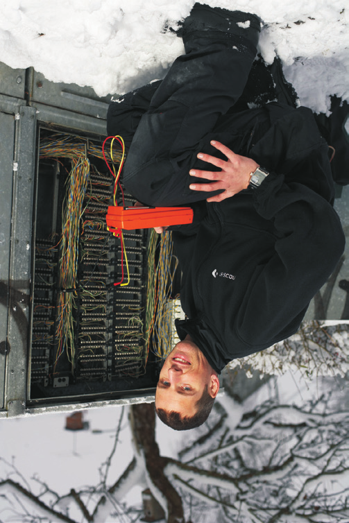 Mathias Lundberg Servicetekniker på Relacom Efter utbildningen på Nercia fick jag jobb som servicetekniker på Relacom, där jag jobbar med service och installation av telefoni och ADSL.