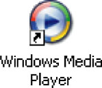 Lägg till musik I Windows Media Player Bibliotek Musik som redan finns på din dator 1 Starta Windows Media Player genom att dubbelklicka på denna ikon på ditt skrivbord.