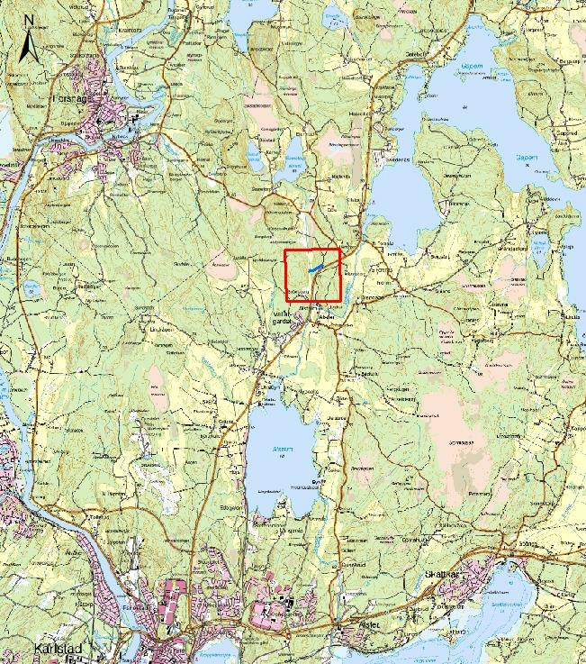 Inledning På uppdrag av GeoPro AB i Jönköping har personal från Värmlands Museum utfört en kulturmiljöutredning inför en planerad väg som är tänkt att leda fram till en planerad bergtäkt nära
