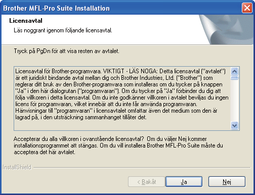 Trådundet nätverk Windows 19 Instller progrmsviten MFL-Pro Sätt i den medföljnde d-skivn i d-läsren. Om skärmen med modellnmn viss klikr du på mskinens modellnmn.